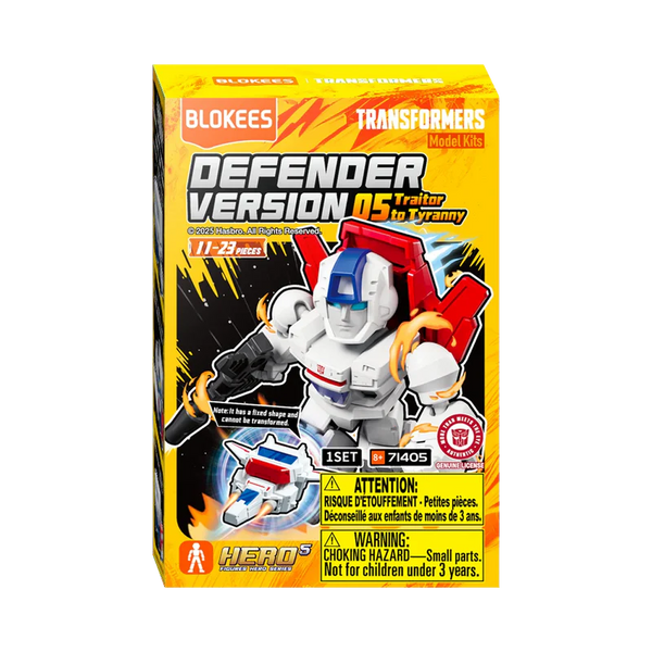 BLOKEES TRANSFORMERS DEFENDER VERSION 5 MINI MODEL (BLIND BOX)