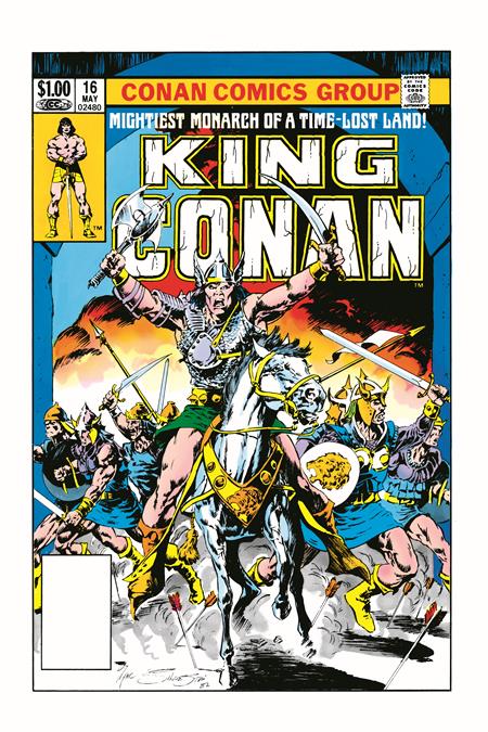 KING CONAN ORIGINAL COMICS OMNIBUS HC VOL 01 DIRECT MARKET EXCLUSIVE MARC SILVESTRI CVR