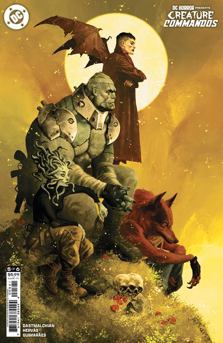 DC HORROR PRESENTS CREATURE COMMANDOS (2024) #5 CVR B SEBASTIAN FIUMARA CARD STOCK VAR