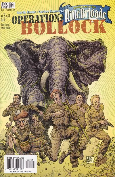 ADVENTURES IN THE RIFLE BRIGADE OPERATION BOLLOCK (2001) - SET OF THREE