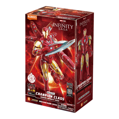 BLOKEES MARVEL INFINITY SAGA CHAMPION CLASS IRON MAN MK85 SE MODEL