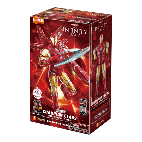 BLOKEES MARVEL INFINITY SAGA CHAMPION CLASS IRON MAN MK85 SE MODEL