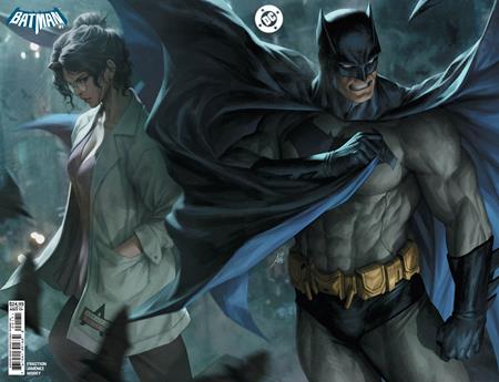 BATMAN (2025) #1 CVR J STANLEY ARTGERM LAU DC SHOWCASE WRAPAROUND FOIL VAR