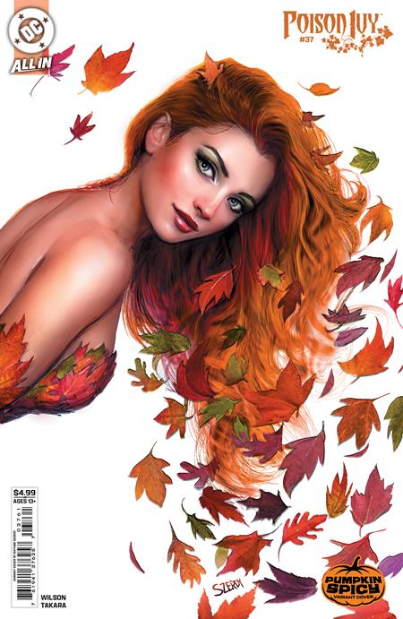 POISON IVY (2022) #37 CVR E NATHAN SZERDY PUMPKIN SPICY CARD STOCK VAR
