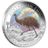AUSTRALIAN EMU 2026 1oz SILVER COLOURED COIN