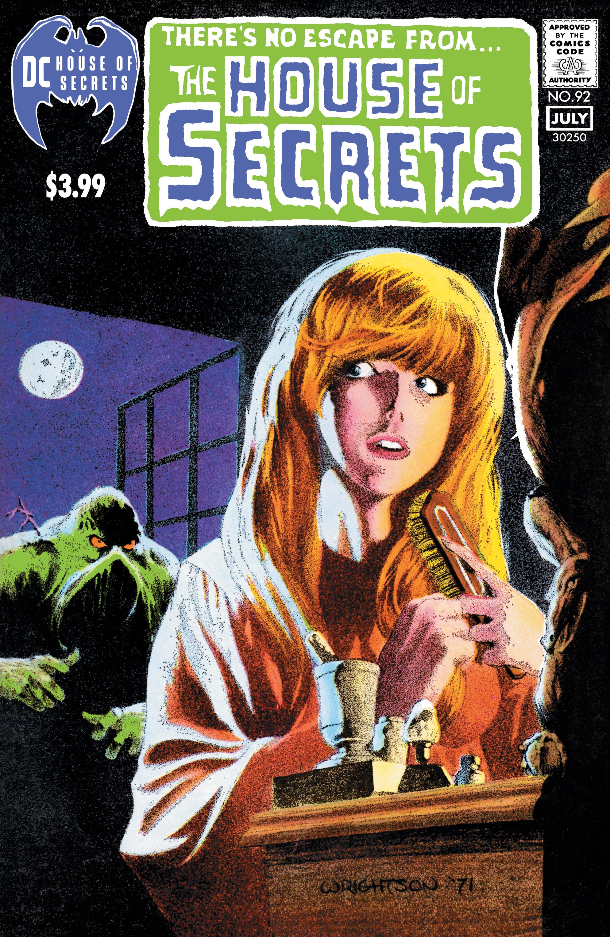HOUSE OF SECRETS (1956) #92 FACSIMILE EDITION (2024) CVR A BERNIE WRIGHTSON