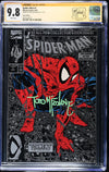 CGC SPIDER-MAN (1990) #1 SILVER EDITION (9.8) SIGNATURE SERIES - SIGNED BY TODD MCFARLANE