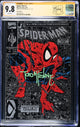 CGC SPIDER-MAN (1990) #1 SILVER EDITION (9.8) SIGNATURE SERIES - SIGNED BY TODD MCFARLANE