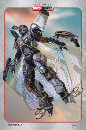 IRON MAN (2024) #10 ALAN VILLANUEVA MARVEL TELEVISION VAR