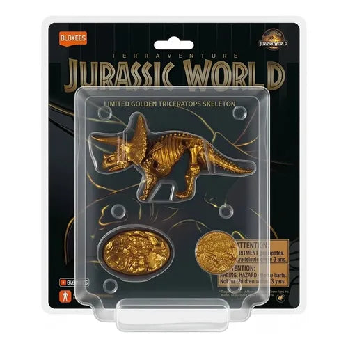BLOKEES JURASSIC WORLD 限定ゴールデントリケラトプス BLOKEES JURASSIC WORLD TERRAVENTURE TS02 LIMITED EDITION GOLDEN