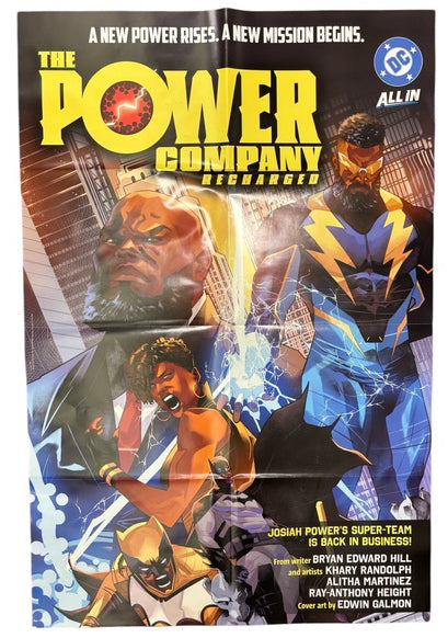 POWER COMPANY RECHARGED PROMO POSTER