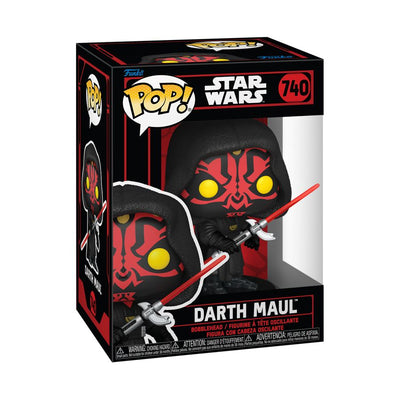 POP STAR WARS DARKSIDE DARTH MAUL VINYL FIG