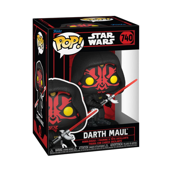 POP STAR WARS DARKSIDE DARTH MAUL VINYL FIG