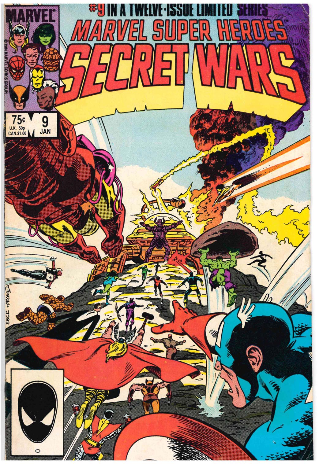 MARVEL SUPER HEROES SECRET WARS (1984) #9 (VG/FN)