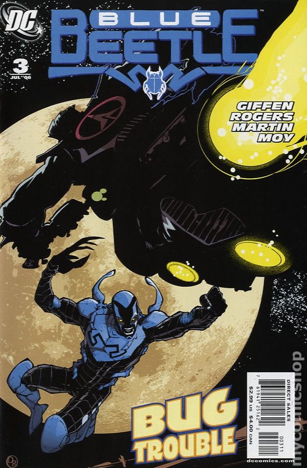 BLUE BEETLE VOL 2 #3 (1ST NEW PEACEMAKER)