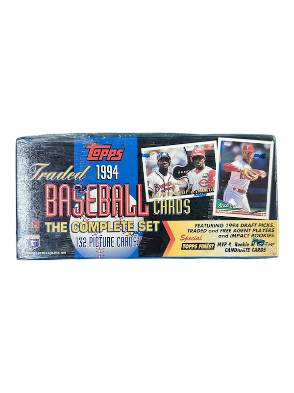 1994 TOPPS TRADED BASEBALL COMPLETE CARD SET BOX