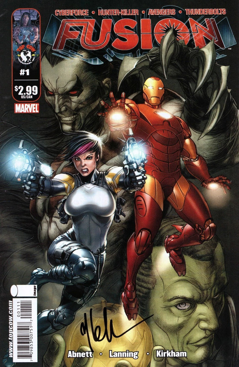 *SIGNED* FUSION (2009) #1 10 COPY INCV TYLER KIRKHAM VAR