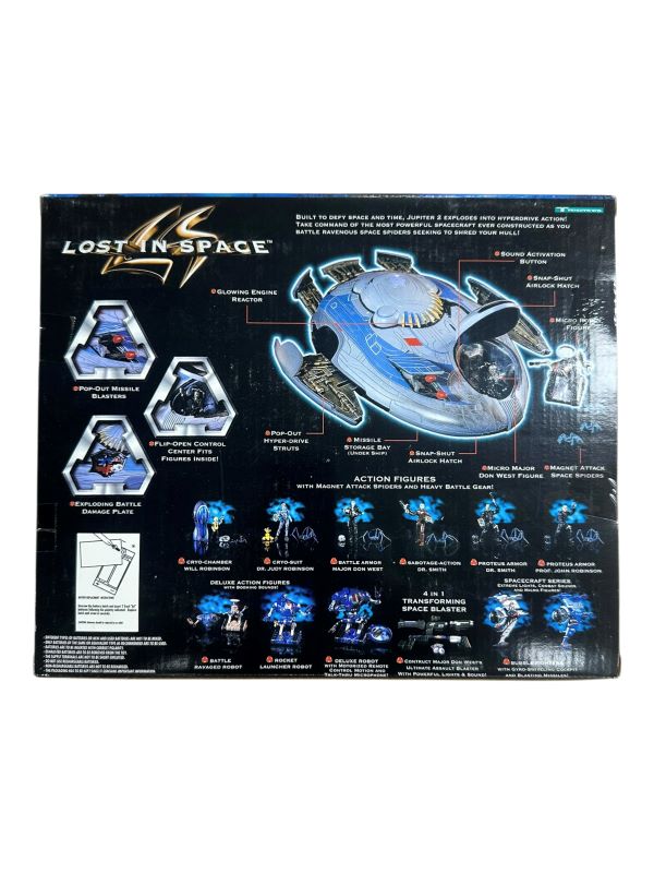 1997 TRENDMASTERS LOST IN SPACE MOVIE JUPITER II AF