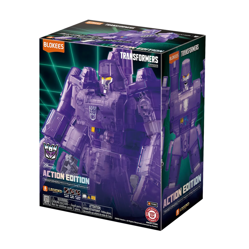 BLOKEES TRANSFORMERS ACTION EDITION G1 MEGATRON ENERGY EXPLOSION MODEL KIT
