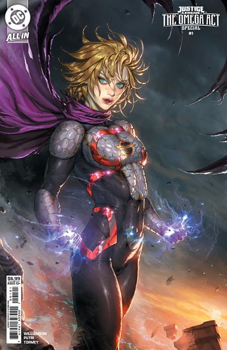 JUSTICE LEAGUE THE OMEGA ACT SPECIAL (2025) #1 (ONE SHOT) CVR B KYUYONG EOM CARD STOCK VAR (DC K.O.)