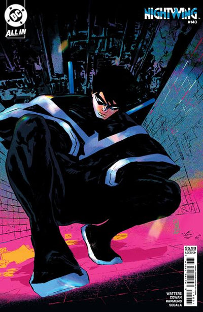 NIGHTWING (2016) #140 CVR C WERTHER DELL EDERA CARD STOCK VAR