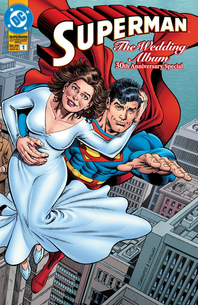 SUPERMAN THE WEDDING ALBUM 30TH ANNIVERSARY SPECIAL (2026) #1 (ONE SHOT) CVR A DAN JURGENS & JERRY ORDWAY WRAPAROUND