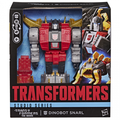 TRANSFORMERS STUDIO SERIES THE TRANSFORMERS THE MOVIE DINOBOT SNARL AF