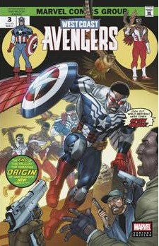 WEST COAST AVENGERS (2024) #3 CAPTAIN AMERICA SAM WILSON HOMAGE VAR