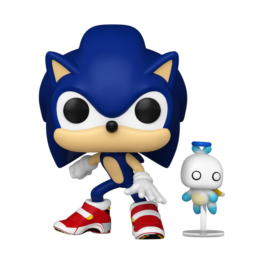 POP GAMES SONIC THE HEDGEHOG SONIC WITH CHAO VINYL FIG