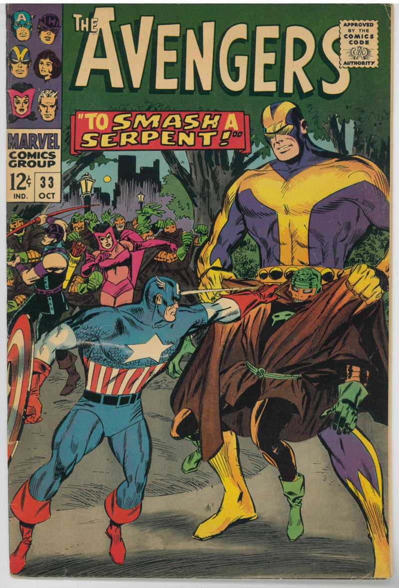AVENGERS (1963) #33 (FN)