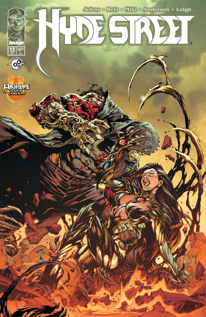 HYDE STREET (2024) #13 CVR C IVAN REIS & DANNY MIKI WITCHBLADE TEAM UP VAR
