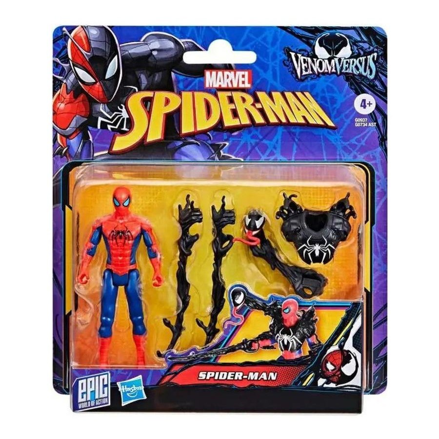 MARVEL SPIDER-MAN VENOM VERSUS DELUXE SPIDER-MAN AF