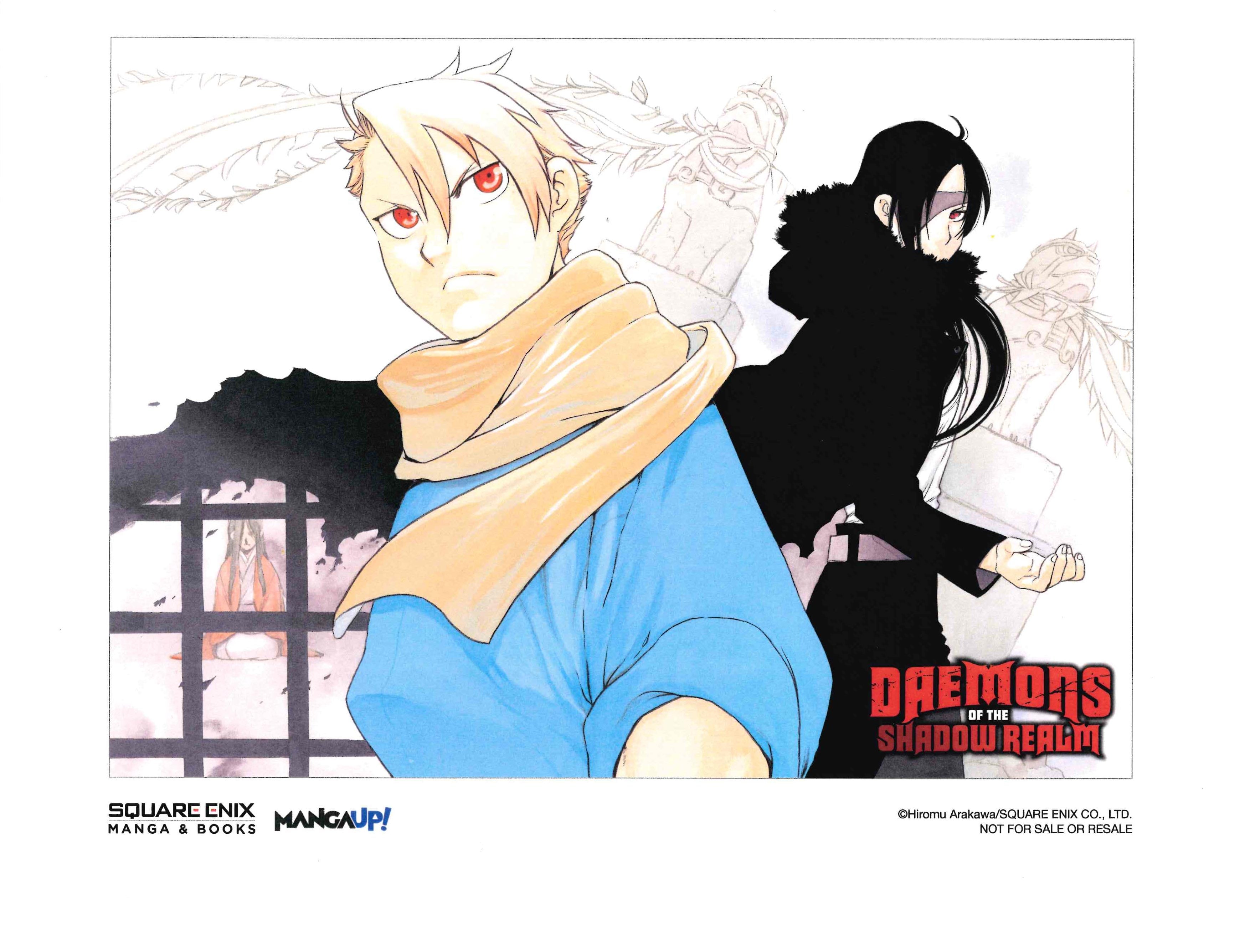 DAEMONS OF THE SHADOW REALM DOUBLE SIDED PROMO PRINT