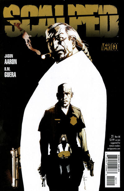 SCALPED (2007) THE GRAVE IN YOUR GUTS - SET OF FOUR