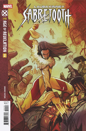 LAURA KINNEY SABRETOOTH (2025) #2 25 COPY INCV NIMIT MALAVIA VAR  [AOR]