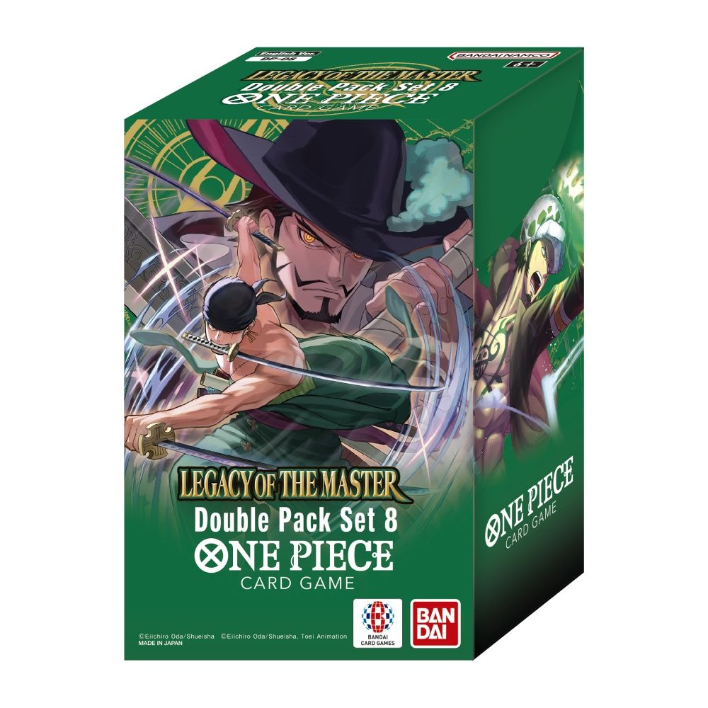 ONE PIECE CARD GAME (DP-08) LEGACY OF THE MASTER DOUBLE PACK