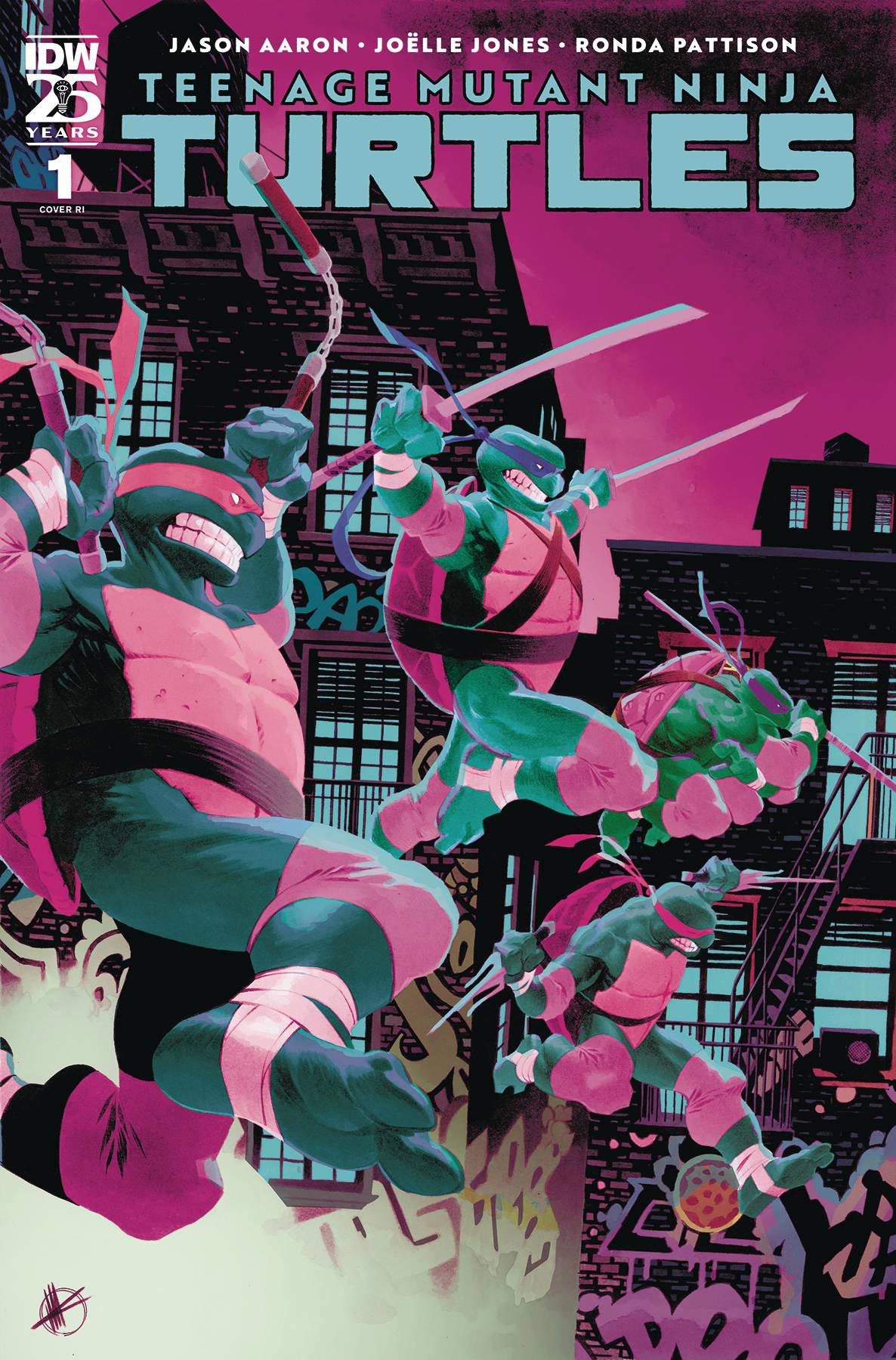 TEENAGE MUTANT NINJA TURTLES (2024) #1 CVR N 250 COPY SCALERA INCV VAR