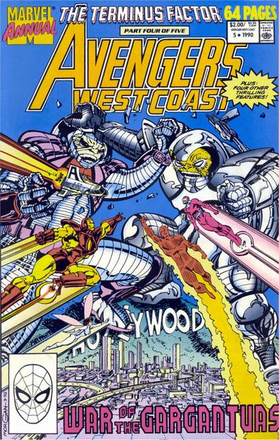 AVENGERS WEST COAST (1985) ANNUAL #5
