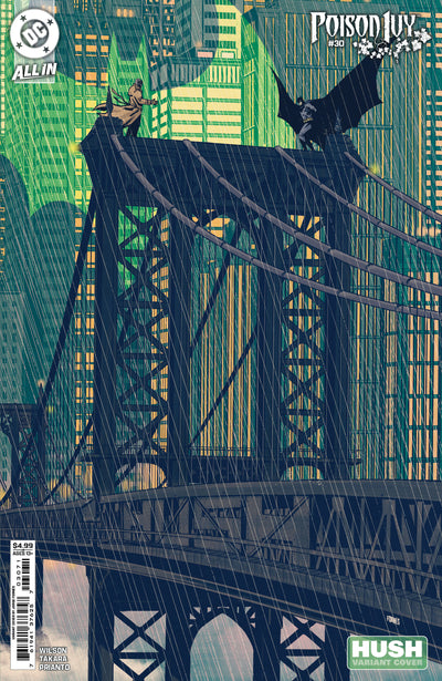 POISON IVY (2022) #30 CVR D JORGE FORNES HUSH CARD STOCK VAR