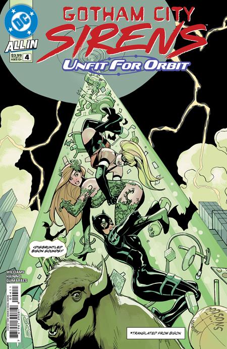 GOTHAM CITY SIRENS UNFIT FOR ORBIT (2025) #4 CVR A TERRY DODSON & RACHEL DODSON