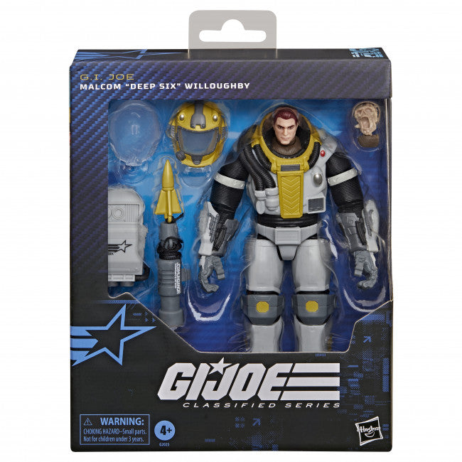 GI JOE CLASSIFIED SERIES #206 MALCOM "DEEP SIX" WILLOUGHBY AF