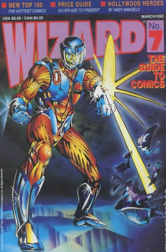 WIZARD (1991) #7 CVR B X-O MANOWAR (VF/NM)