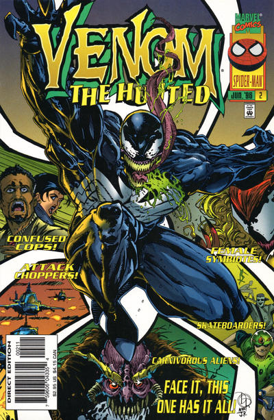 VENOM THE HUNTED (1996) #2 (VF)