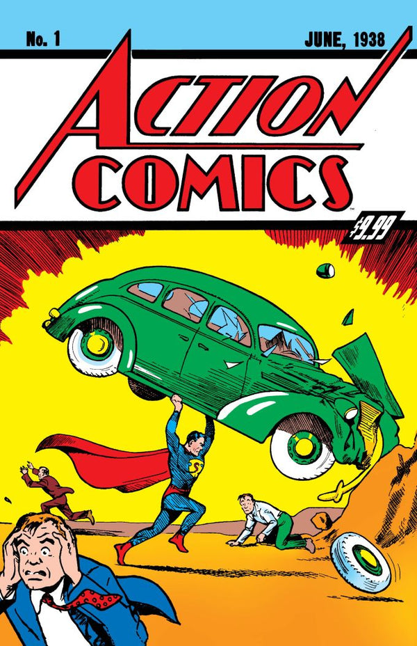 ACTION COMICS (1938) #1 FACSIMILE EDITION (2026) CVR C JOE SHUSTER FOIL VAR