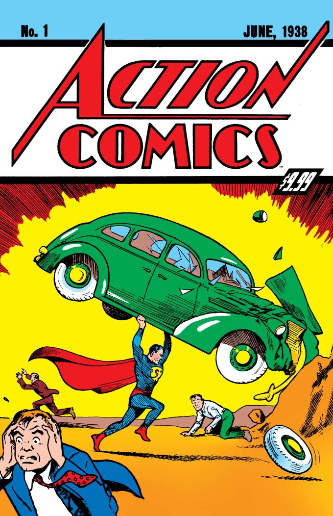 ACTION COMICS (1938) #1 FACSIMILE EDITION (2026) CVR C JOE SHUSTER FOIL VAR
