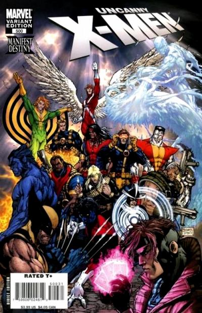 UNCANNY X-MEN (1963) #500 MICHAEL TURNER INCV VAR