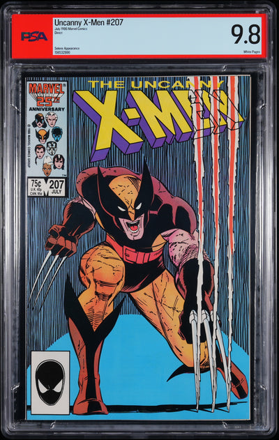 UNCANNY X-MEN (1986) #207 DIRECT PSA 9.8