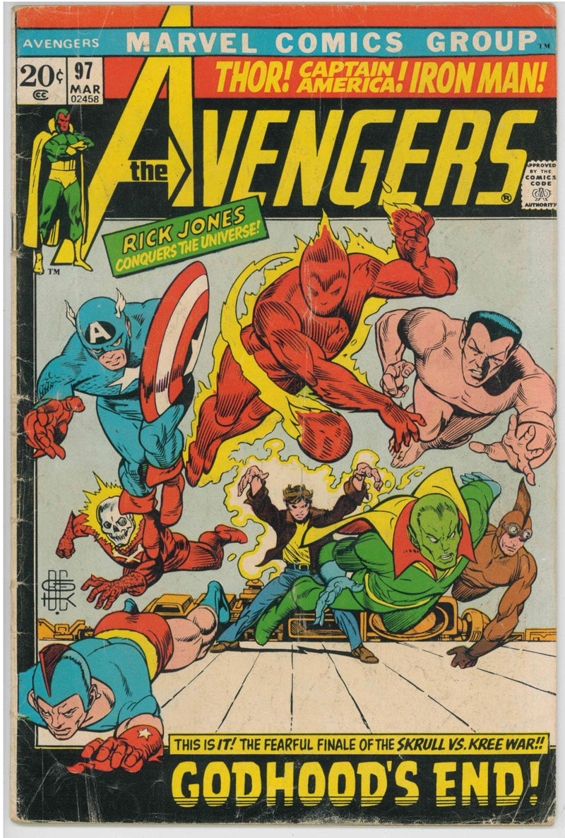 AVENGERS (1963) #97 (GD/VG)