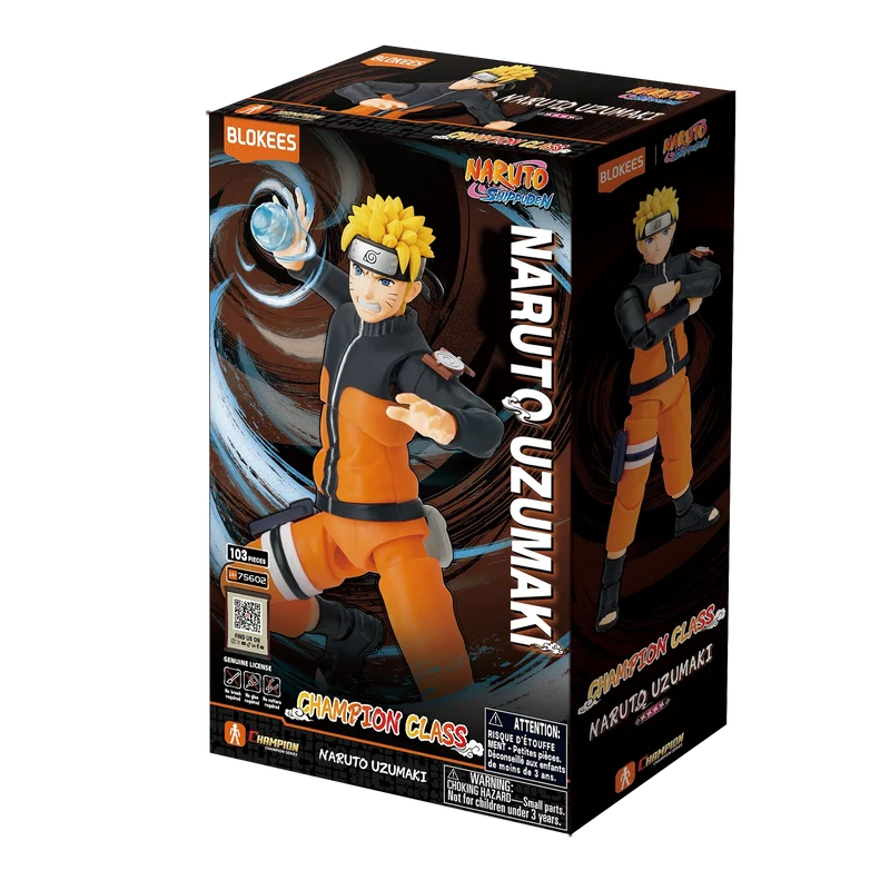 BLOKEES NARUTO CHAMPION CLASS 02 NARUTO UZUMAKI MODEL