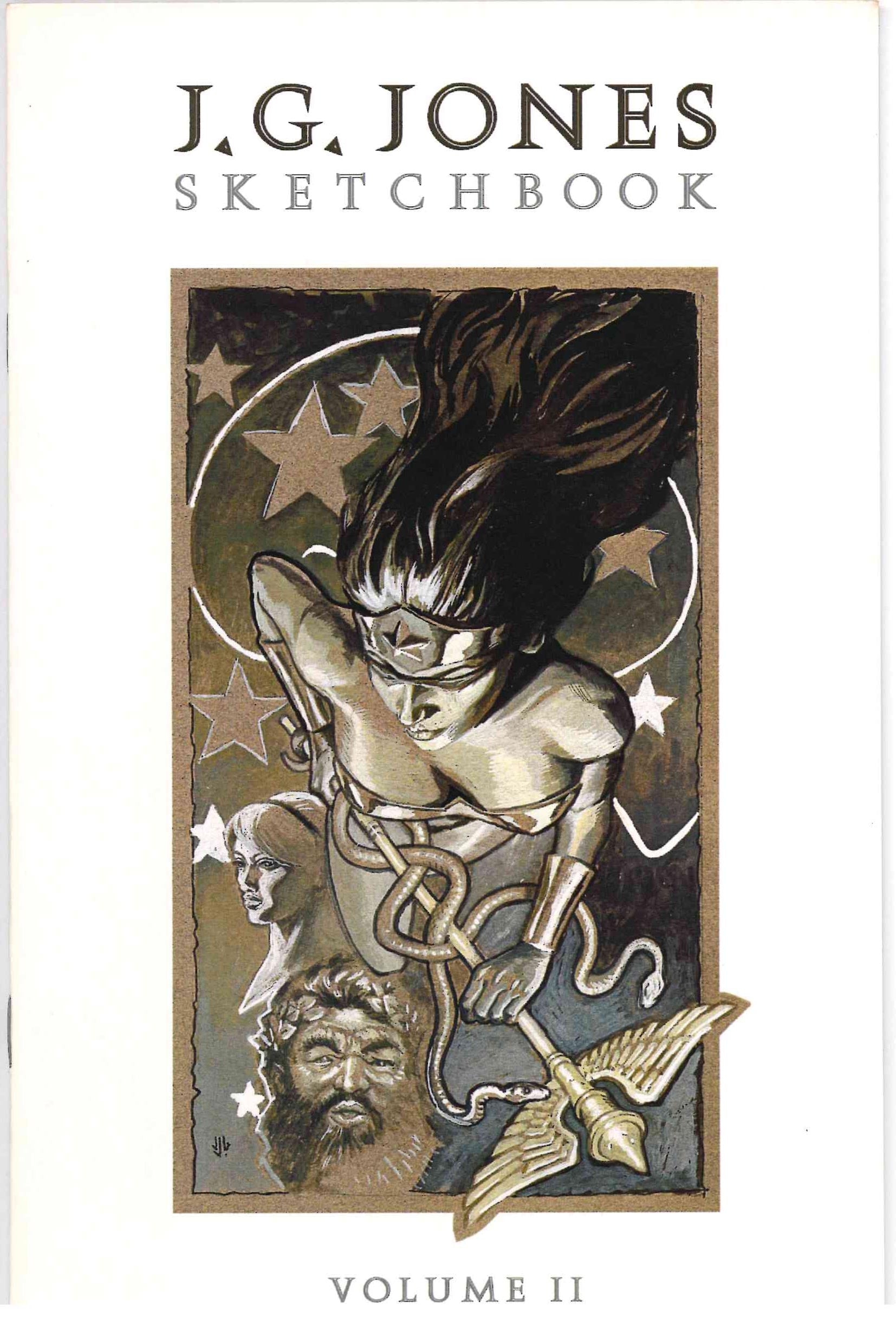 *SIGNED* JG JONE SKETCHBOOK VOL 02 (2006)